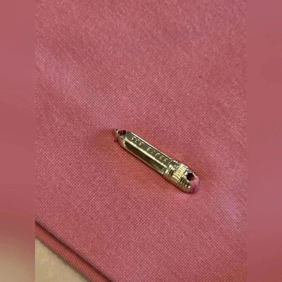 NWT $229 Ted Baker Papron Tie Front Dress-Pink-(Ted Baker Size 1) - Picture 9 of 13